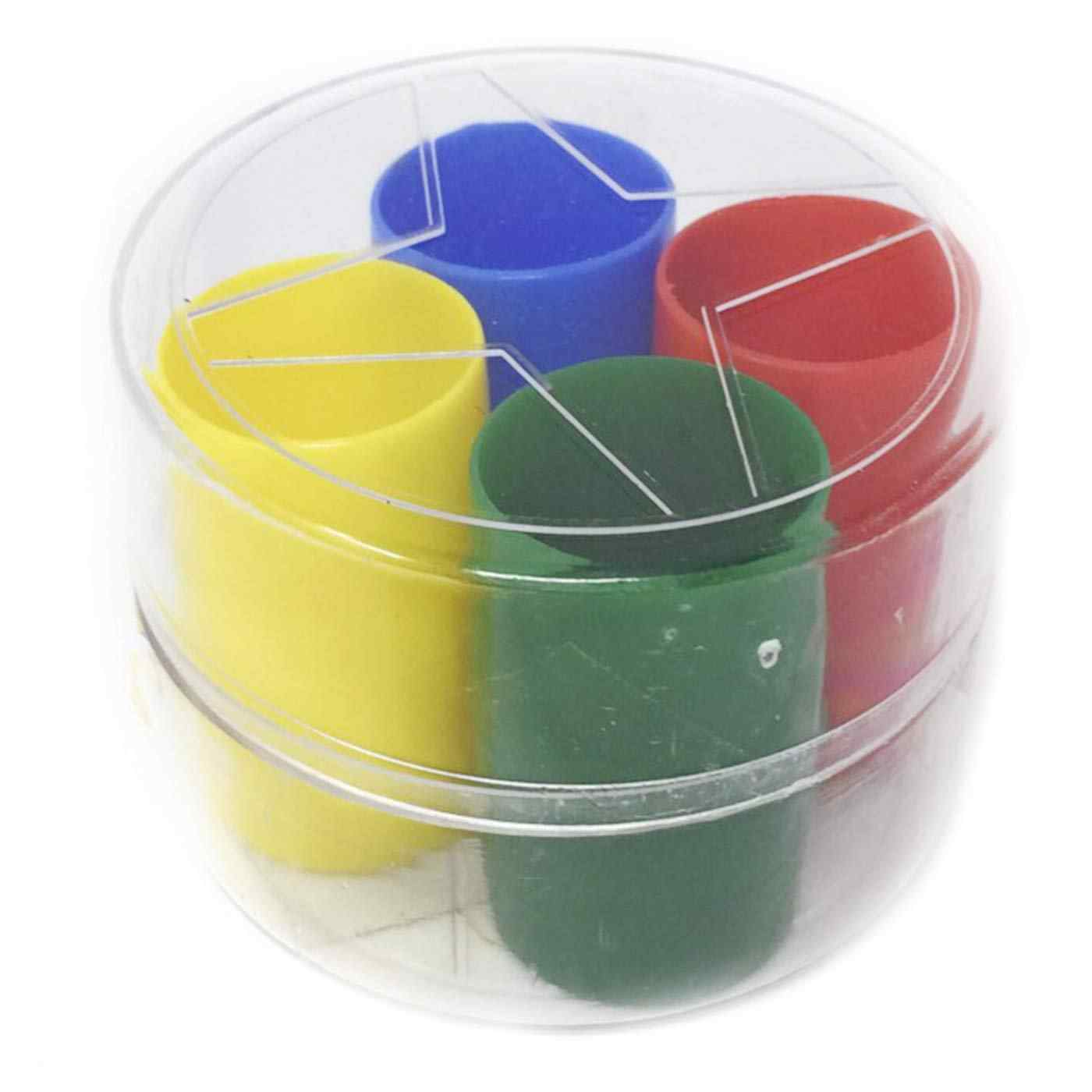 Pack de 4 cubiletes dados y fichas de parchís - imagen 2