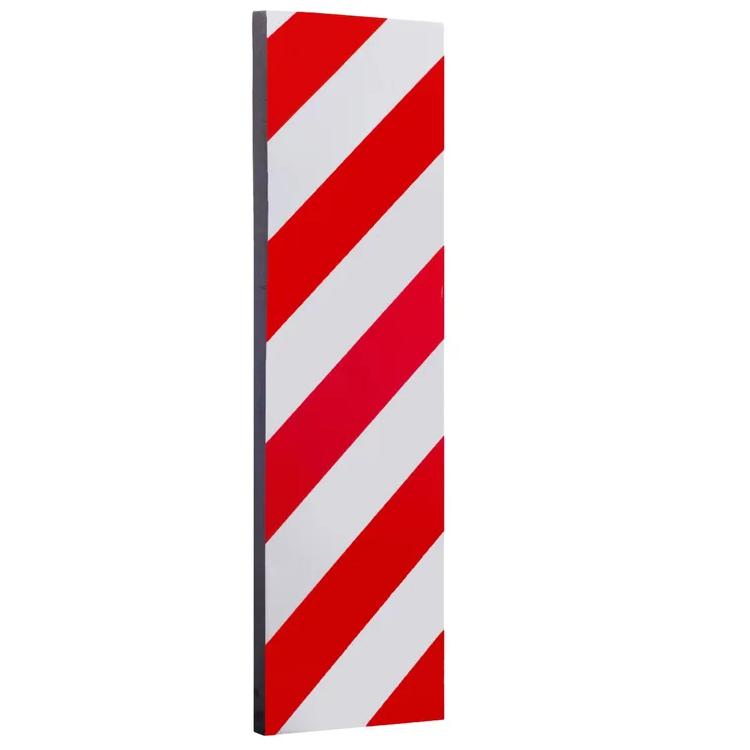 Protector de espuma adhesivo para Garaje 50x10 cm rojo-blanco - imagen 1