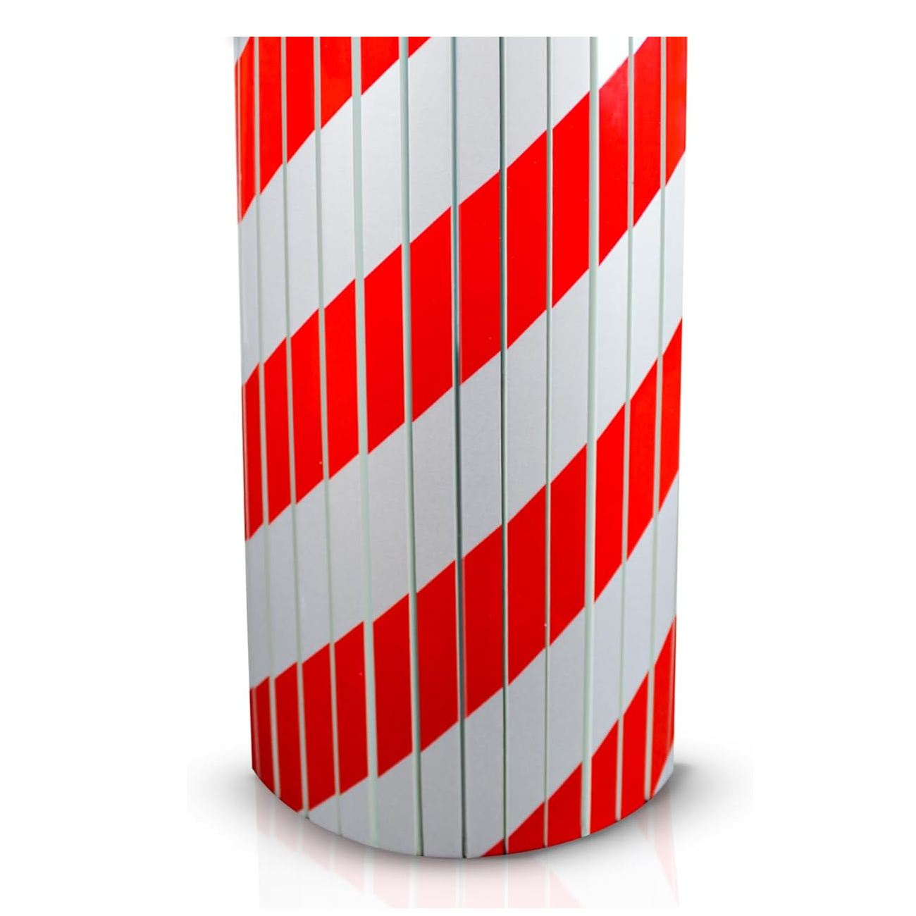 Protector de espuma adhesivo para Garaje columnas 38x18 cm rojo-blanco