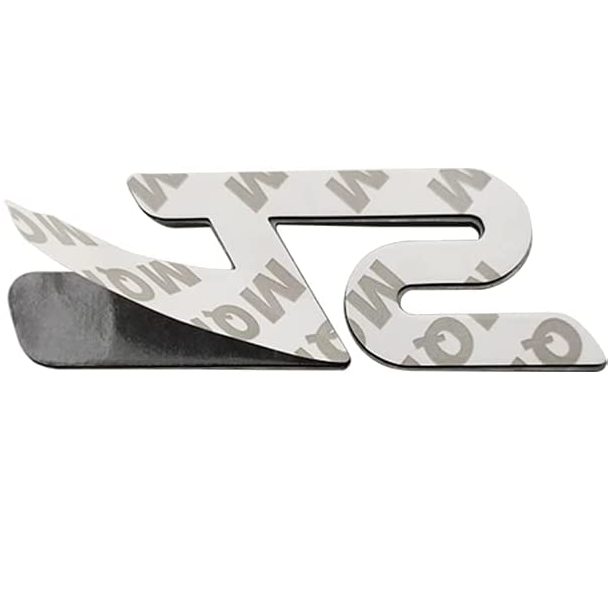 Emblema Adhesivo metálico ST Line compatible con Ford plateado pequeño - imagen 3
