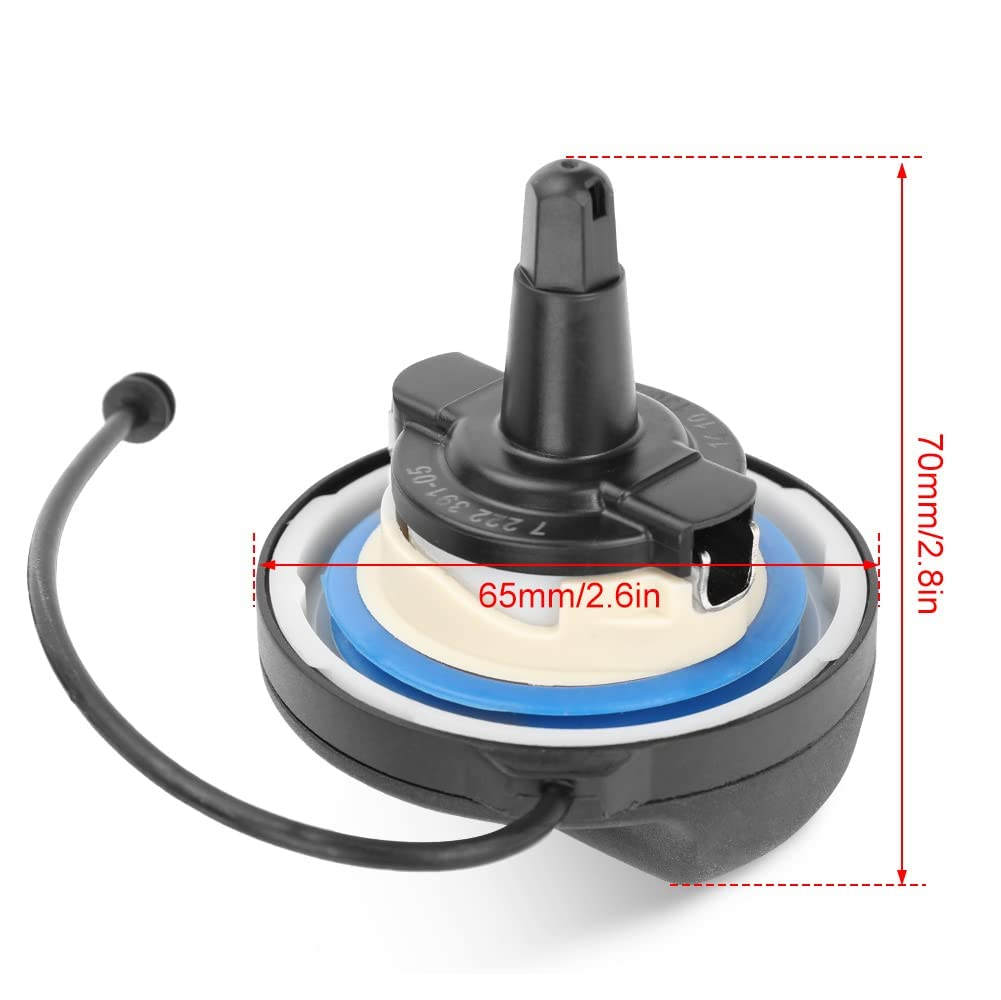 Tapon del deposito de combustible compatible con BMW OEN 16117222391 - imagen 5