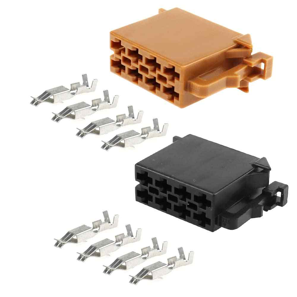 Conectores Enchufe ISO 16PIN Universal para autoradio de coc hembra - imagen 1