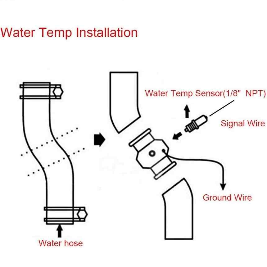 Adaptador del Sensor de temperatura 38 mm de la manguera del tubo - imagen 2