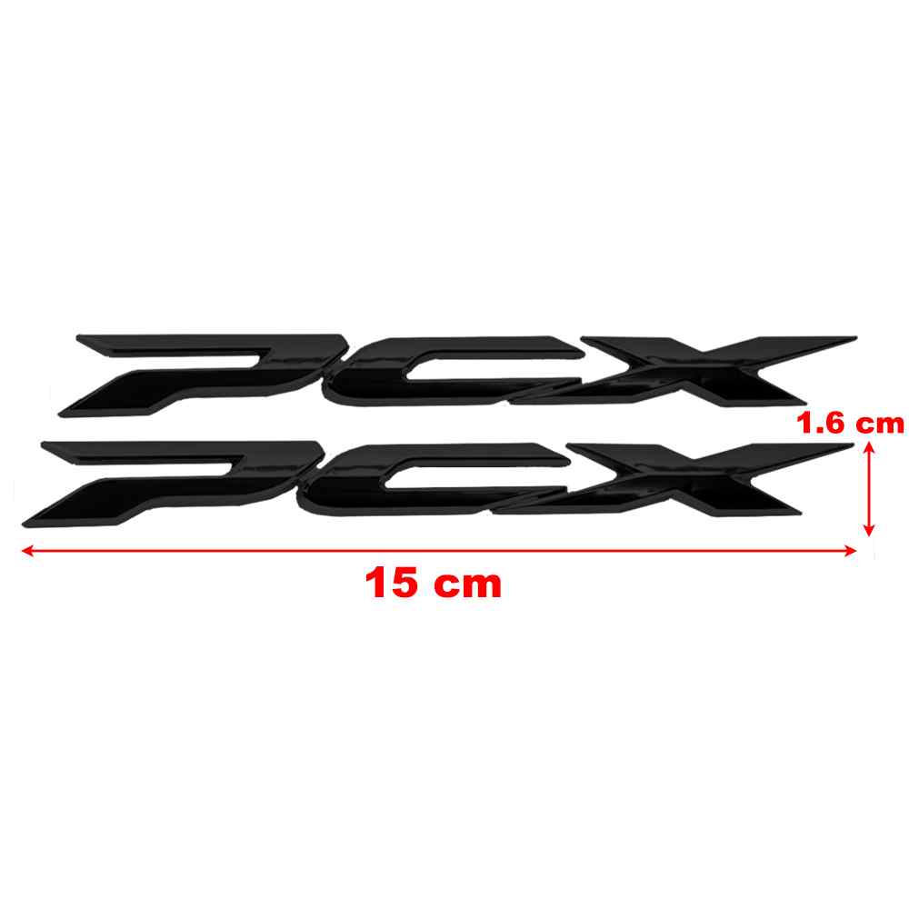 Emblema PCX compatible con Honda dorado (2 uds) - imagen 2