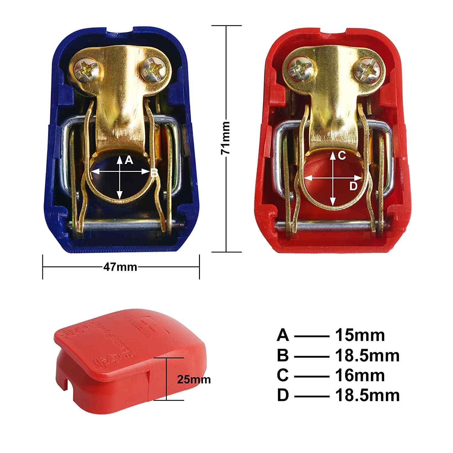 Terminal bornes de desconexión rápida de batería 12V - imagen 5