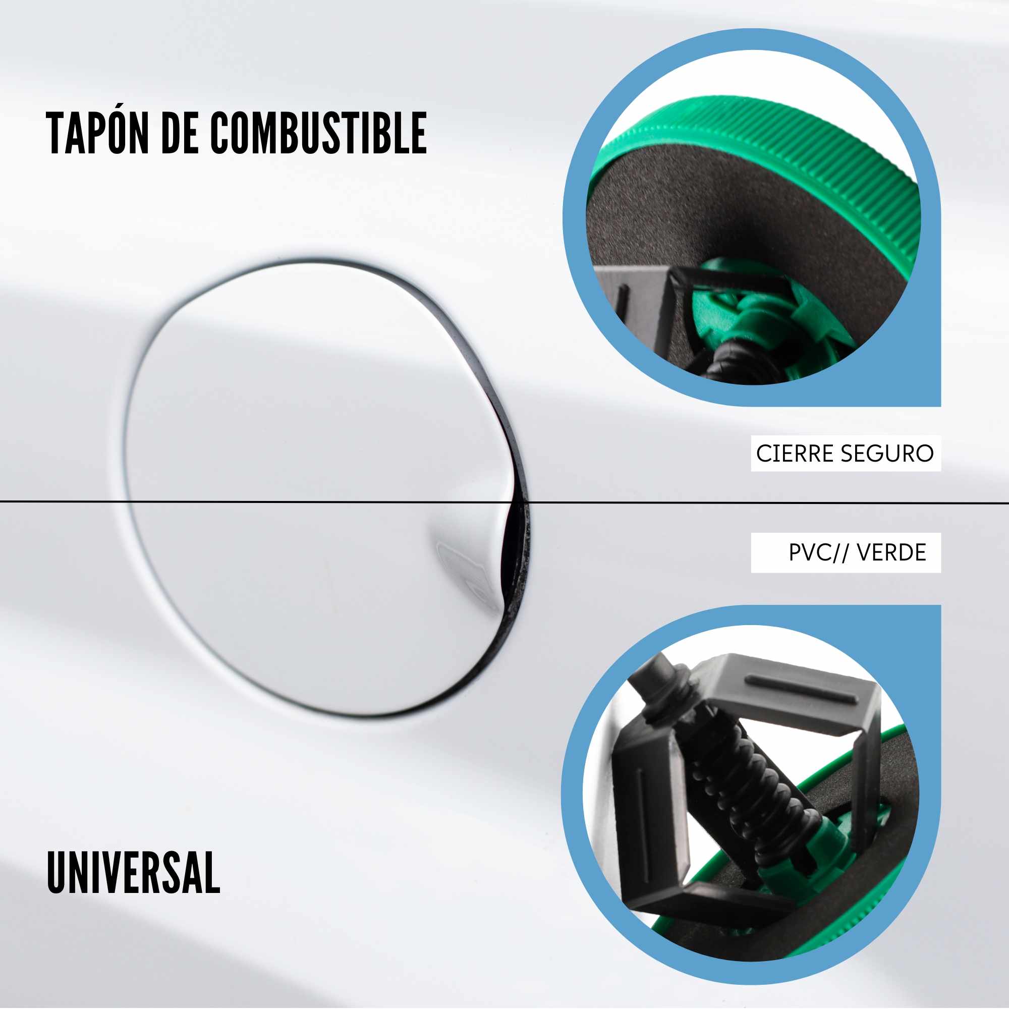 Tapon plastico para deposito de combustible vite screw universal - imagen 5