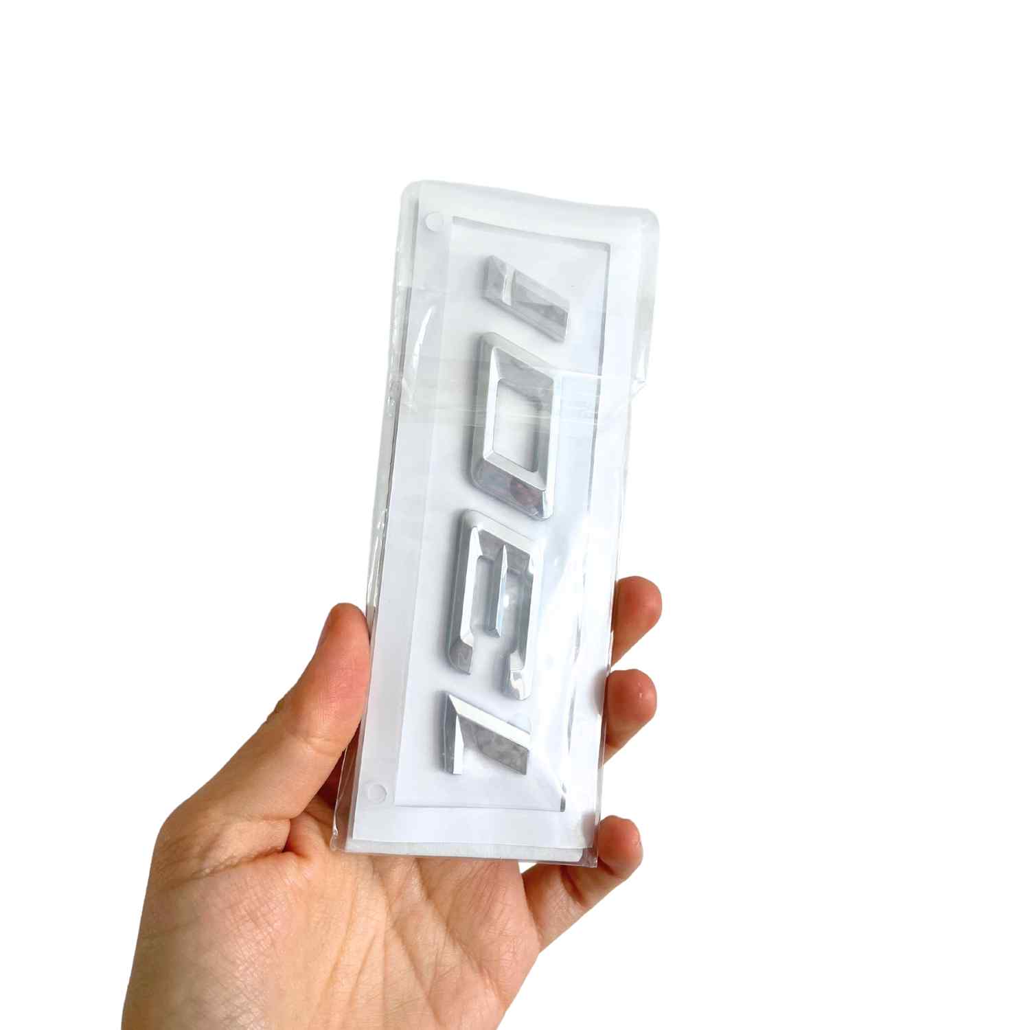 Emblema 130i adhesivo para maletero compatible con BMW plateado - imagen 5