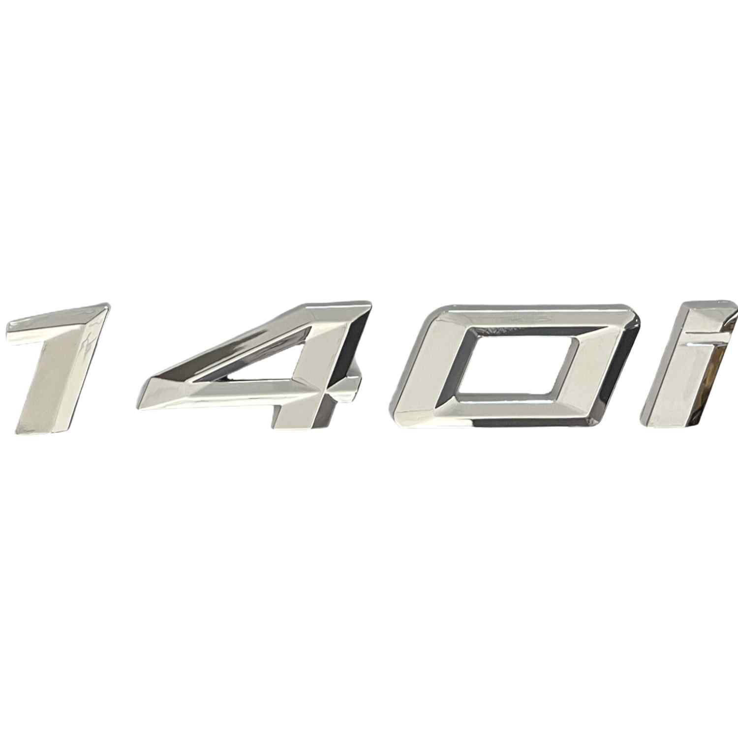 Emblema 140i adhesivo para maletero compatible con BMW plateado - imagen 1