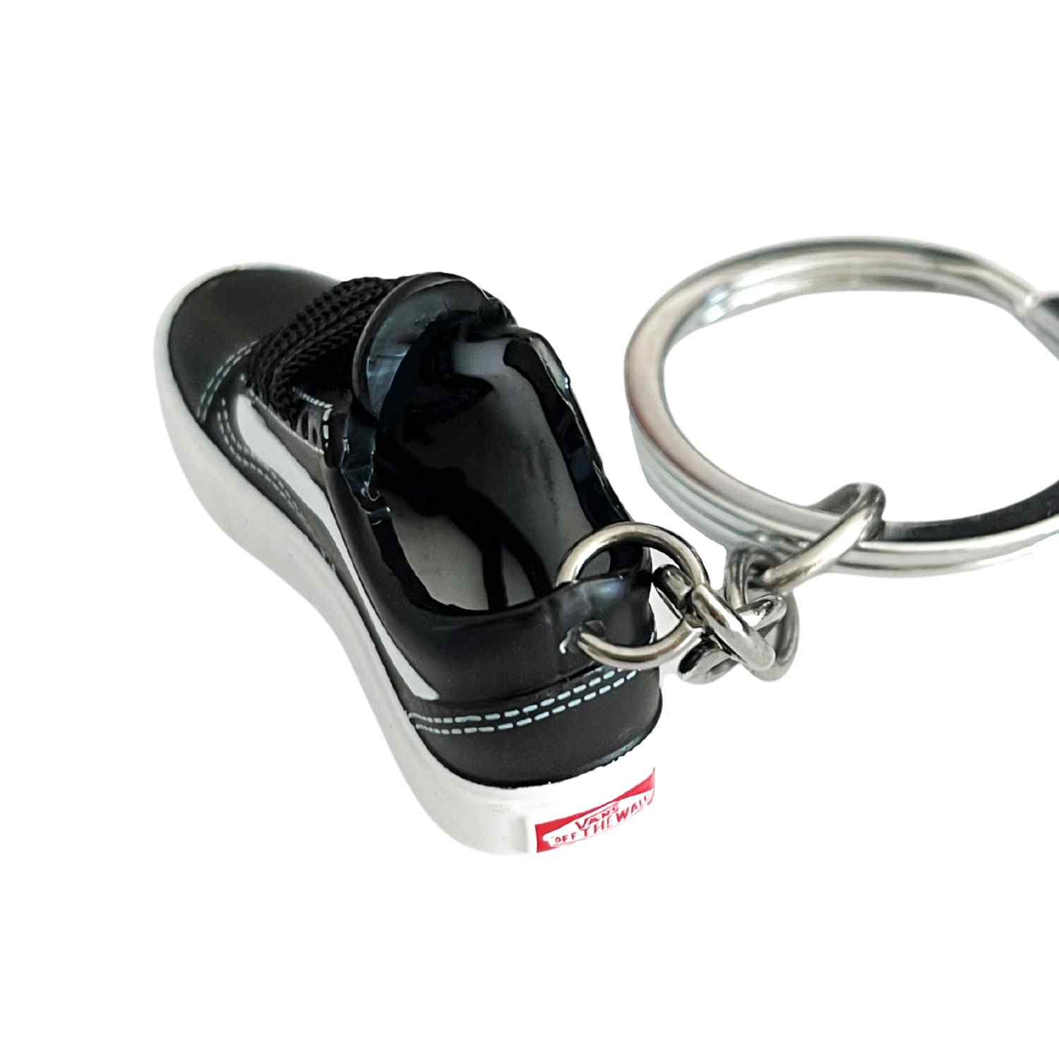 Llavero Zapatilla vans Casual Negra y blanca - imagen 6