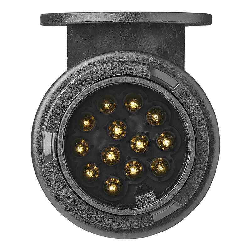 Enchufe de Remolque de 13 Pines 12V Negro - imagen 4