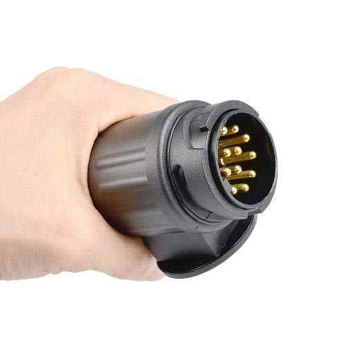 Enchufe de Remolque de 13 Pines 12V Negro - imagen 6