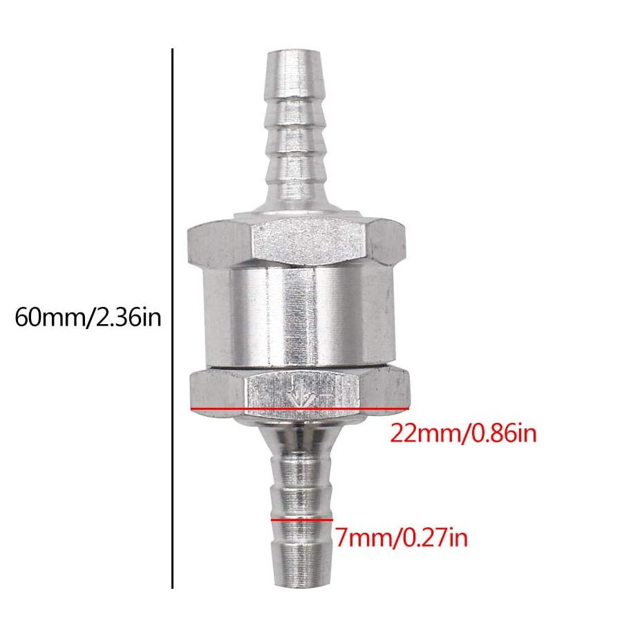 Válvula de Retención de Combustible no retorno 6 mm - imagen 5