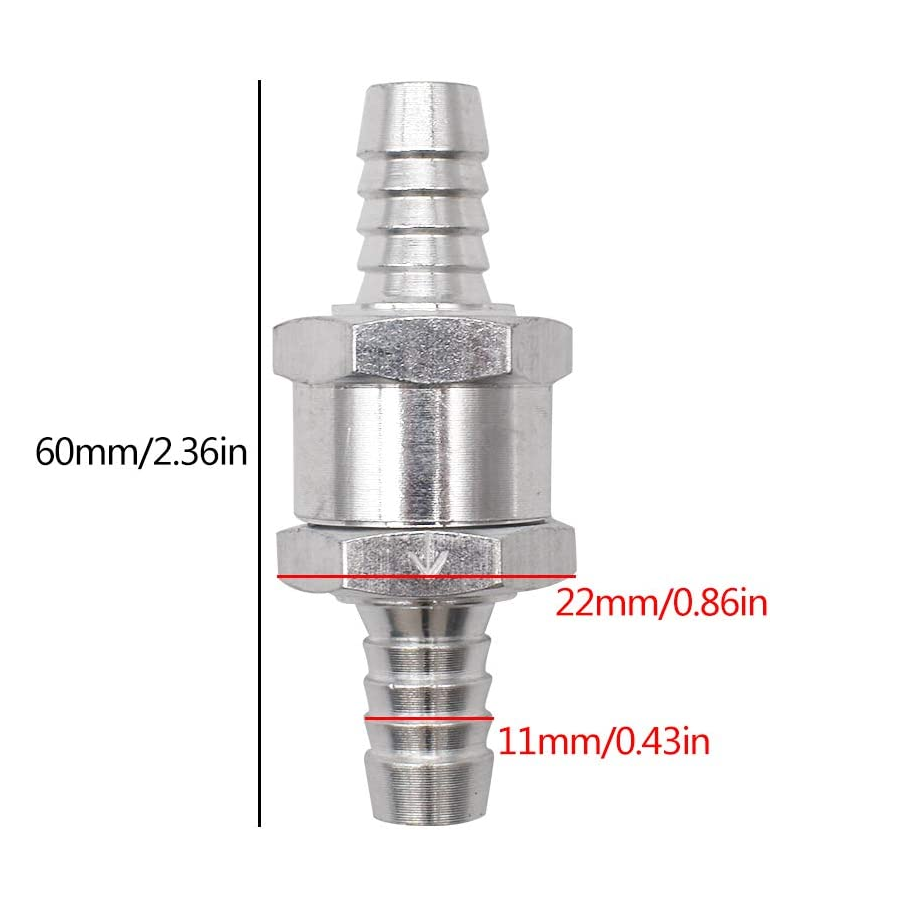 Válvula de Retención de Combustible no retorno 10 mm - imagen 5