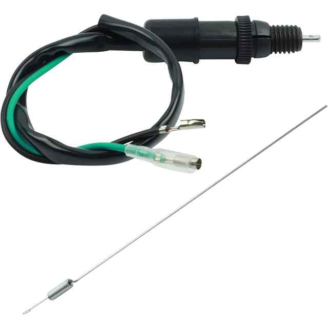 Interruptor de luz de freno trasero con resorte Compatible con Honda Kawasaki Suzuki - imagen 1