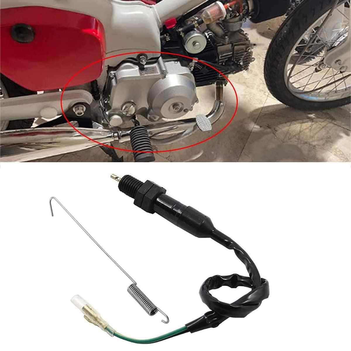 Interruptor de luz de freno trasero con resorte Compatible con Honda Kawasaki Suzuki - imagen 6
