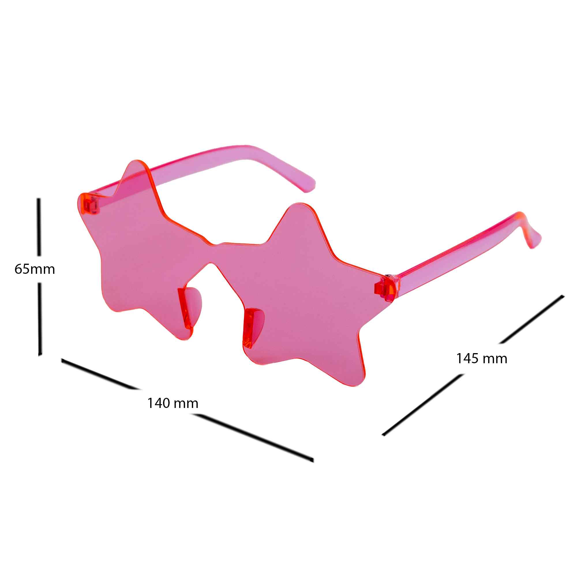 Gafas de Sol de estrella rosa claro - imagen 5