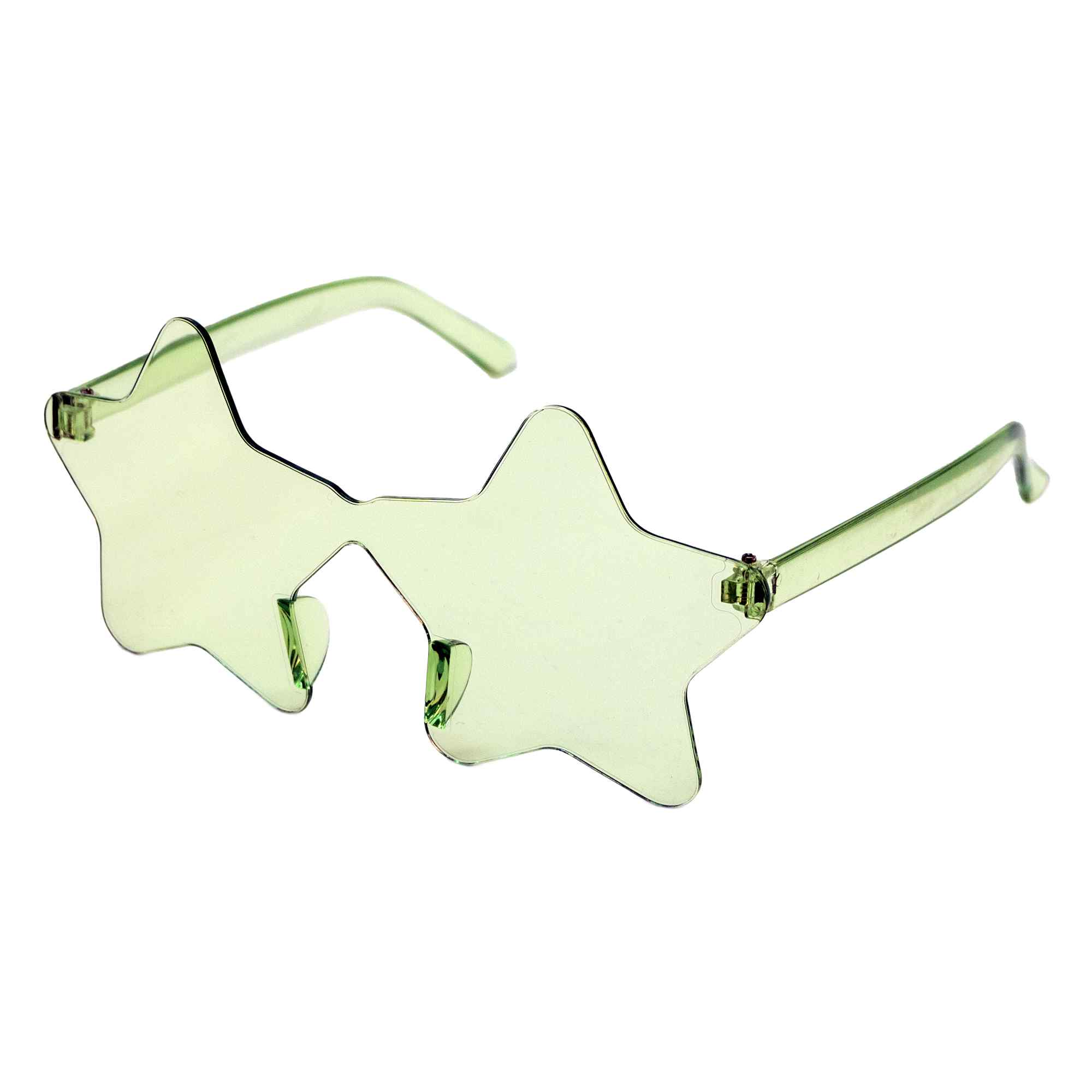 Gafas de Sol de estrella verde claro