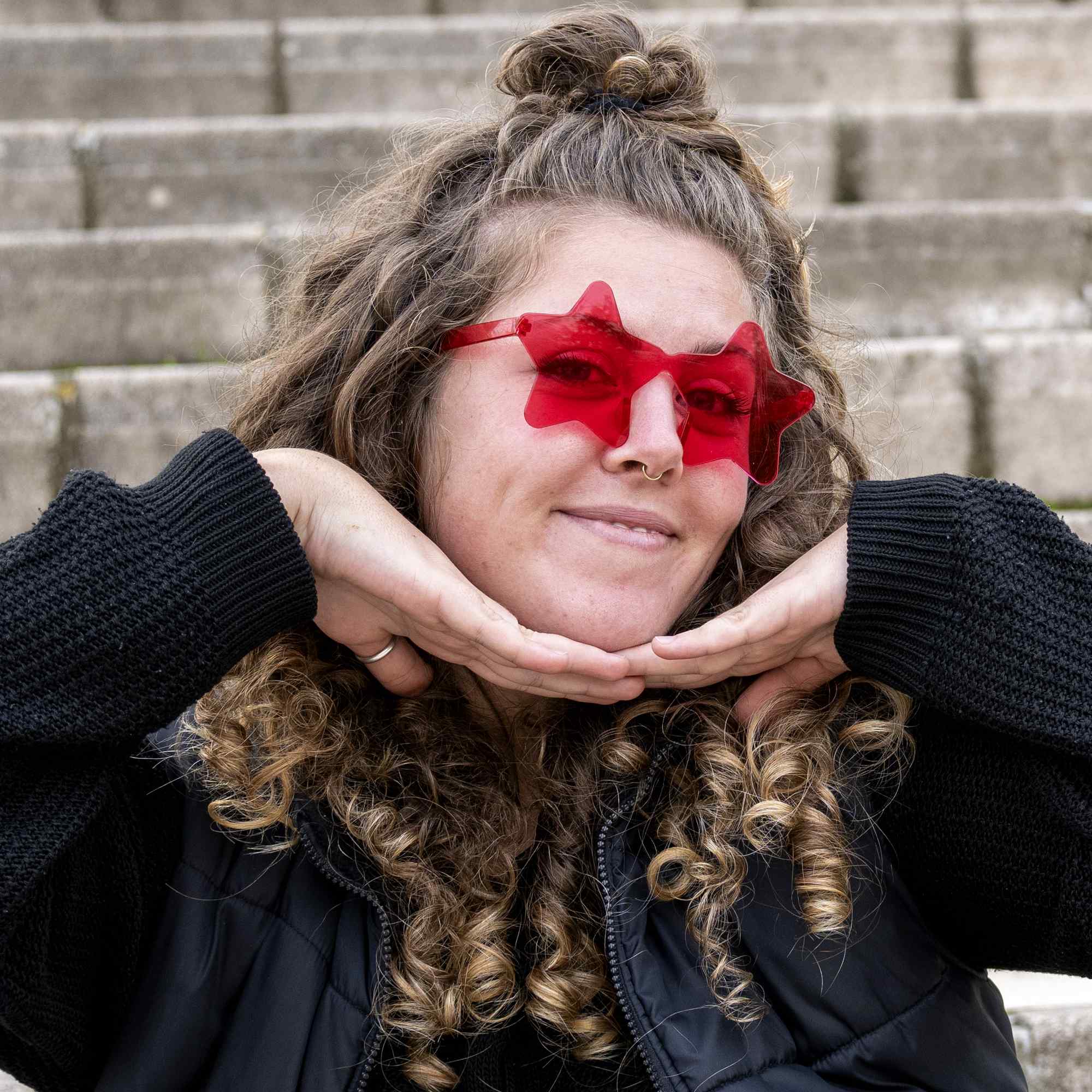 Gafas de Sol de estrella rosa - imagen 6