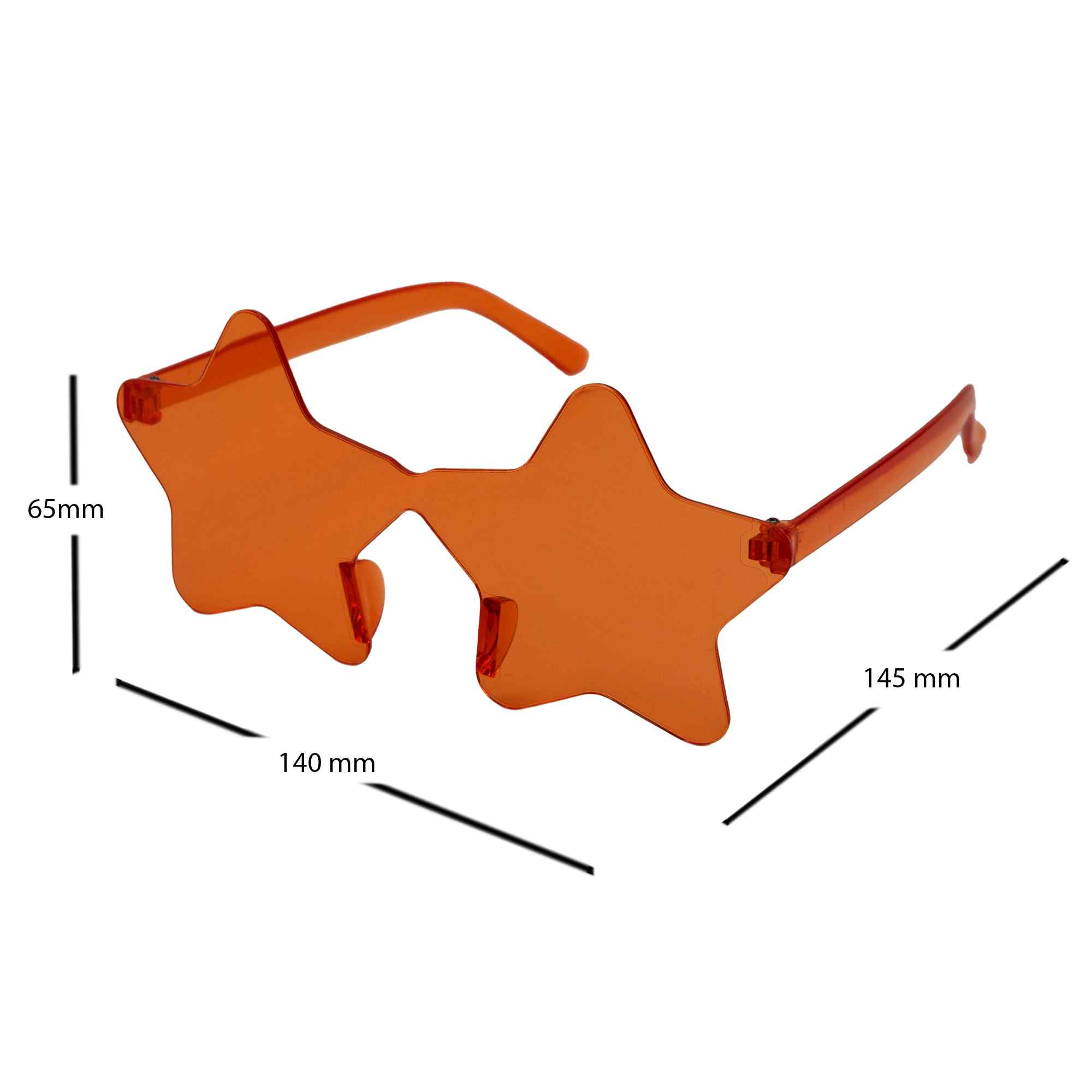 Gafas de Sol de estrella naranja - imagen 5