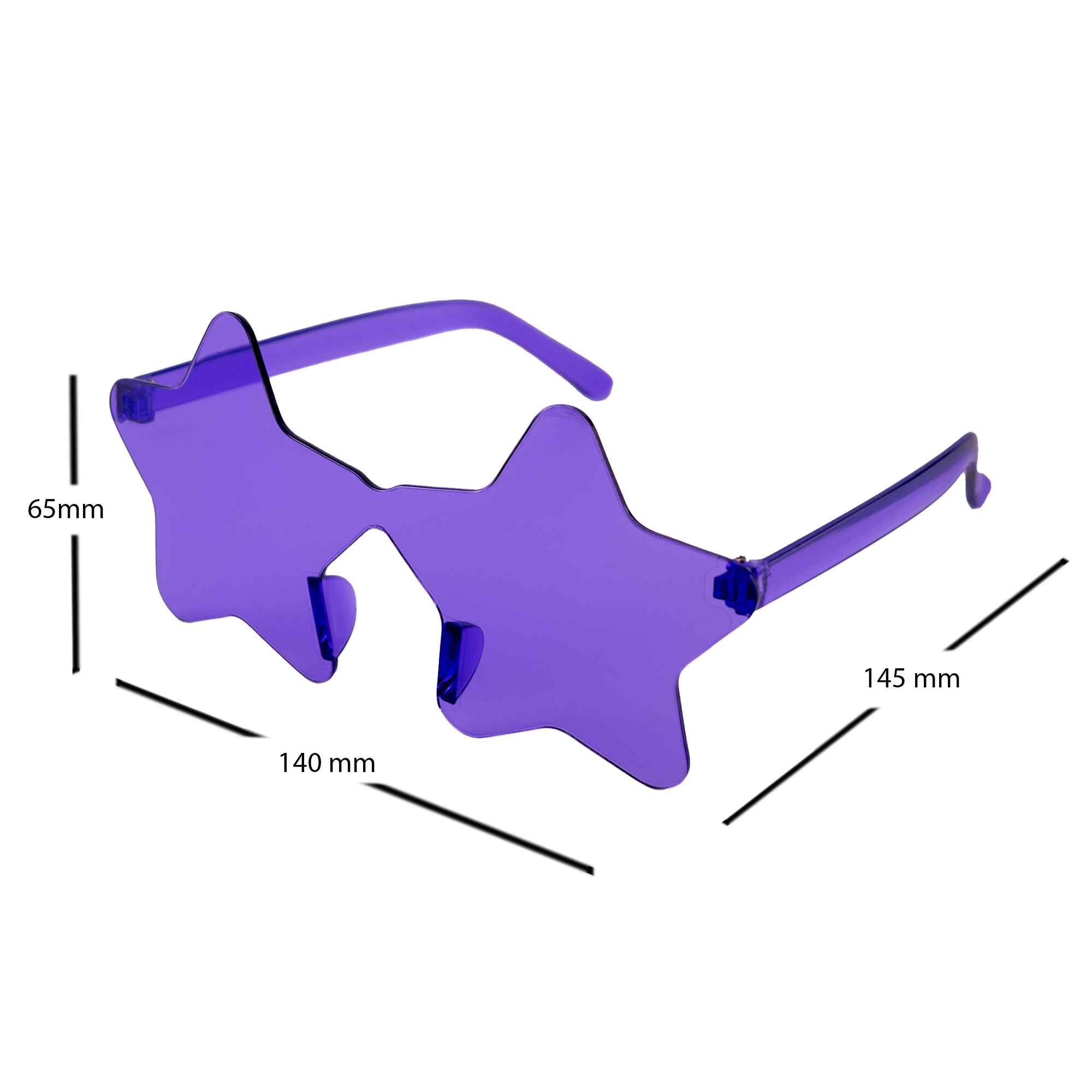 Gafas de Sol de estrella morado - imagen 5