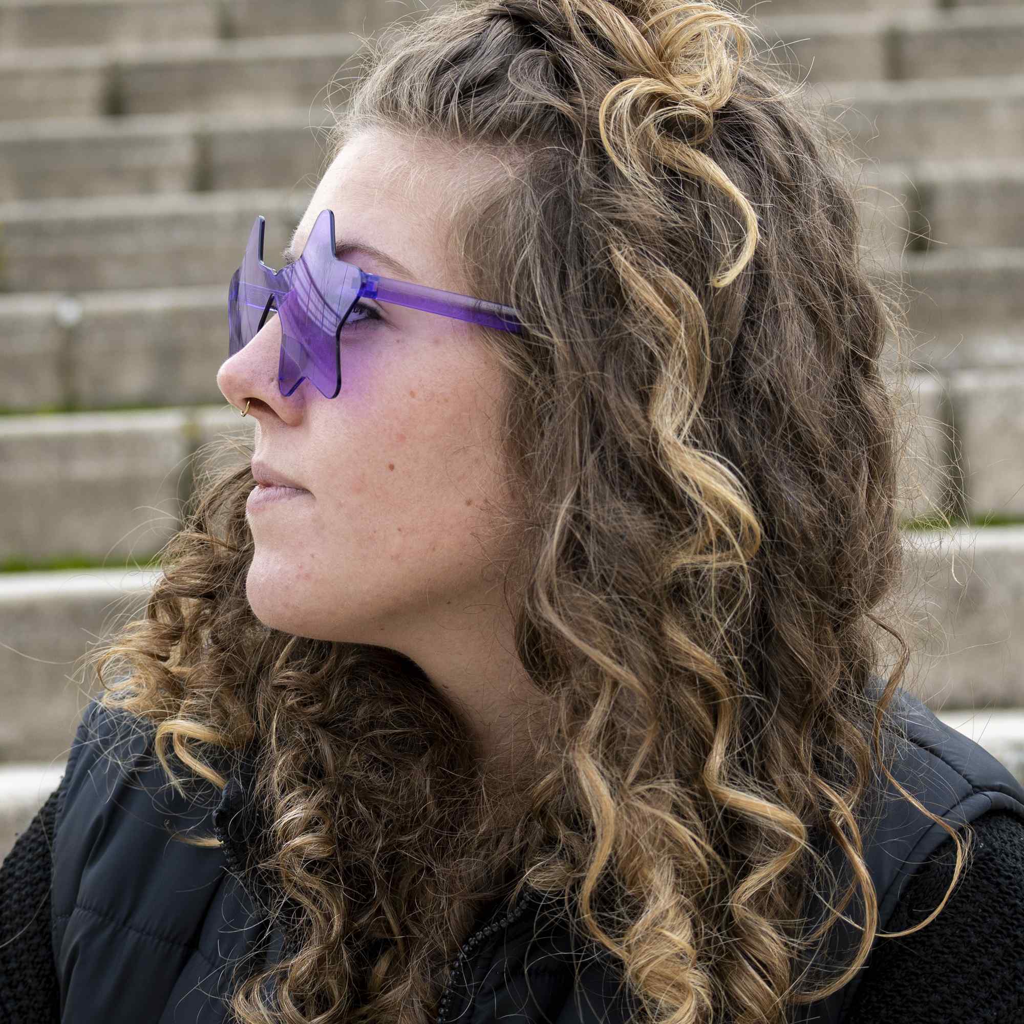 Gafas de Sol de estrella morado - imagen 7