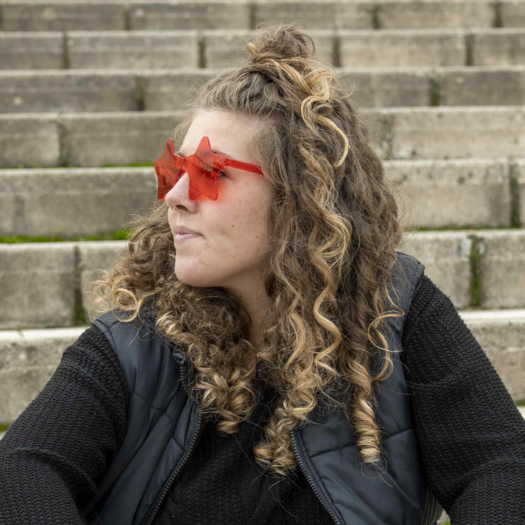 Gafas de Sol de estrella rojo - imagen 5