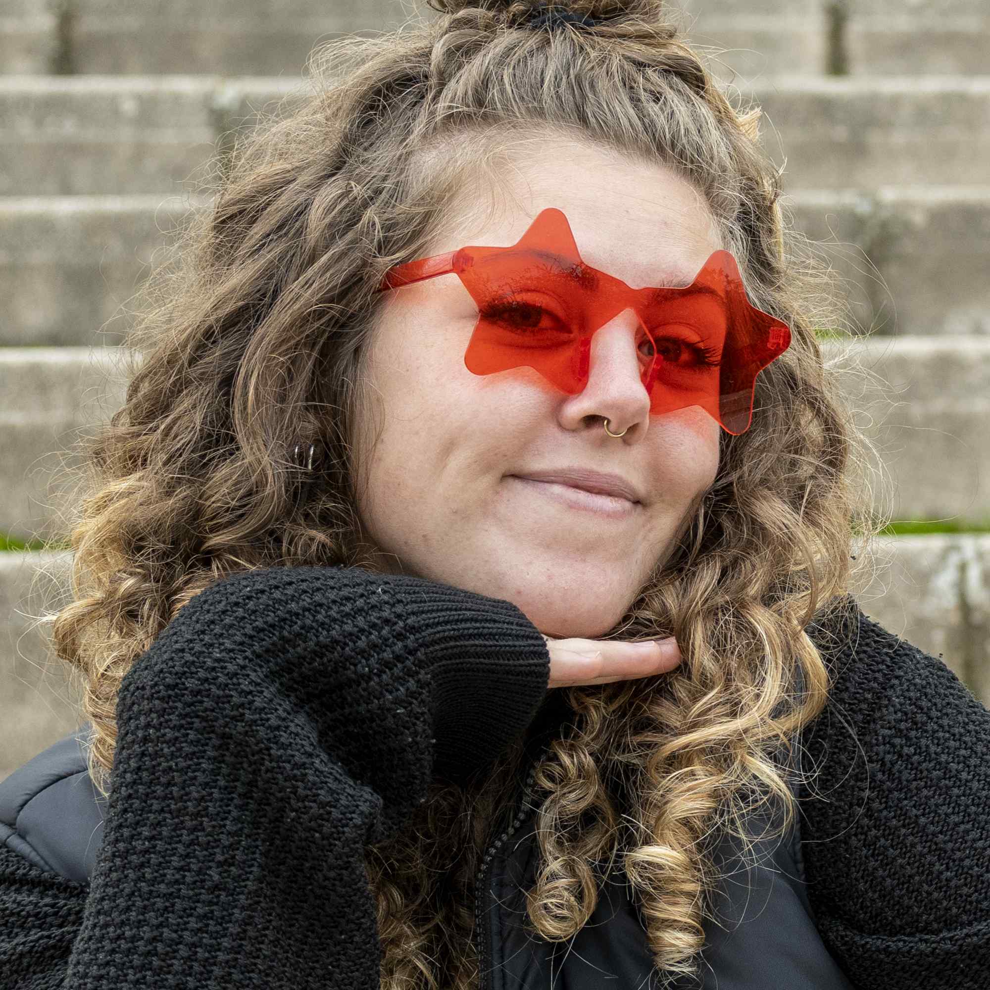 Gafas de Sol de estrella rojo - imagen 6