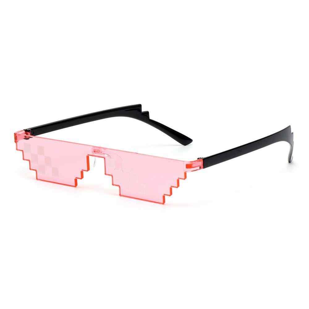 Gafas de Sol de Mosaico Thug Life unisex v2 rosa - imagen 1