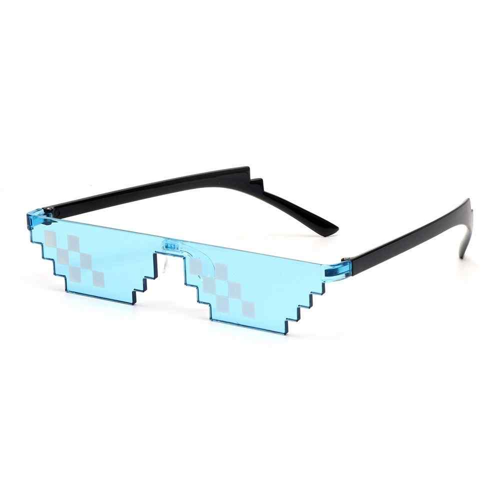 Gafas de Sol de Mosaico Thug Life unisex v2 azul