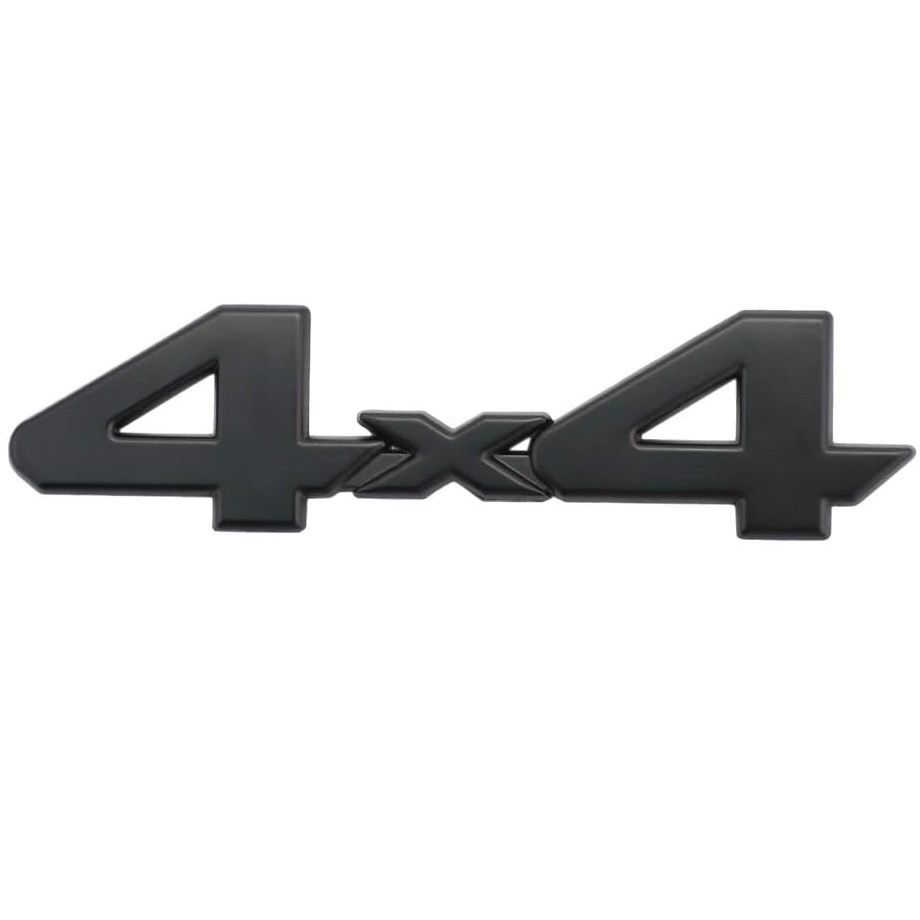 Emblema Adhesivo 4x4 metal para para SUV 4WD negro - imagen 1
