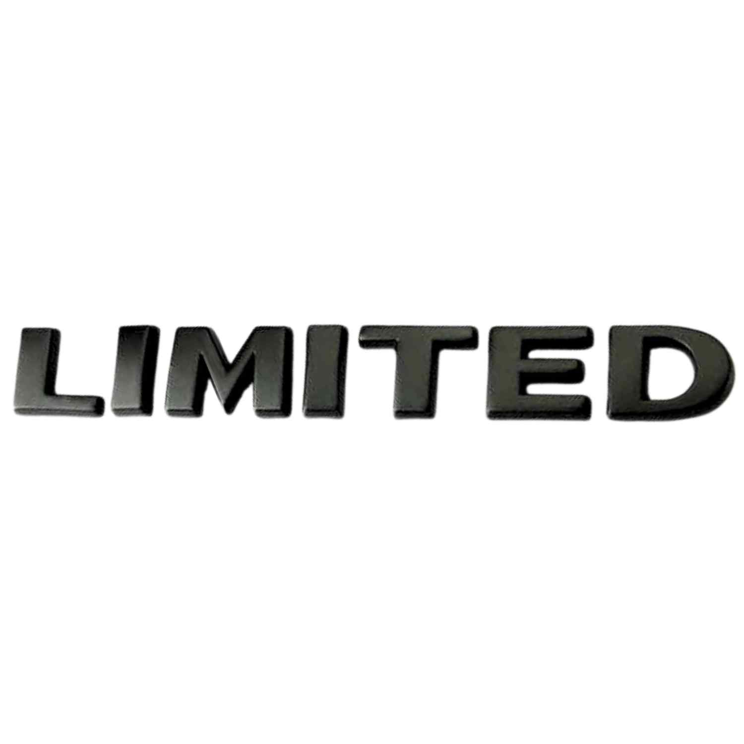 Emblema Adhesivo Limited metal negro - imagen 1
