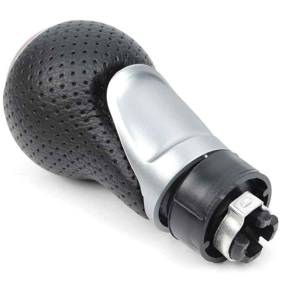 Pomo de 6 cambios marcha coche compatible con Audi, Seat y VW rojo - imagen 2