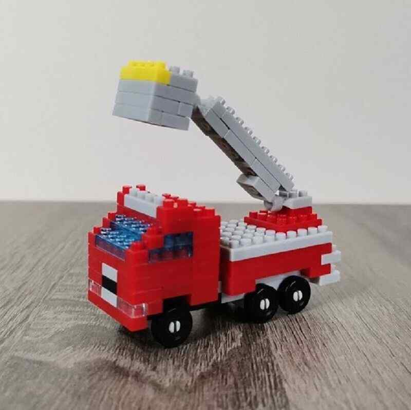 Bloques de construcción diseño Camión Bomberos - imagen 3