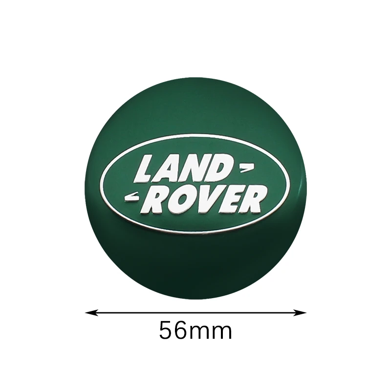 Embellecedor adhesivo para llanta compatible con Land Rover 56 mm (4 uds) verde - imagen 3