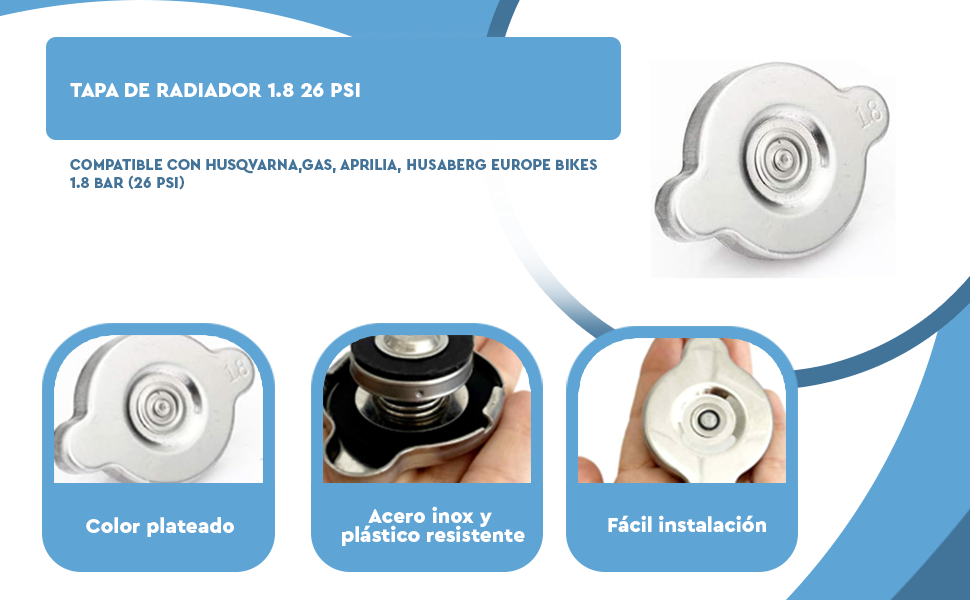 Banner - Tapa de radiador 1.8