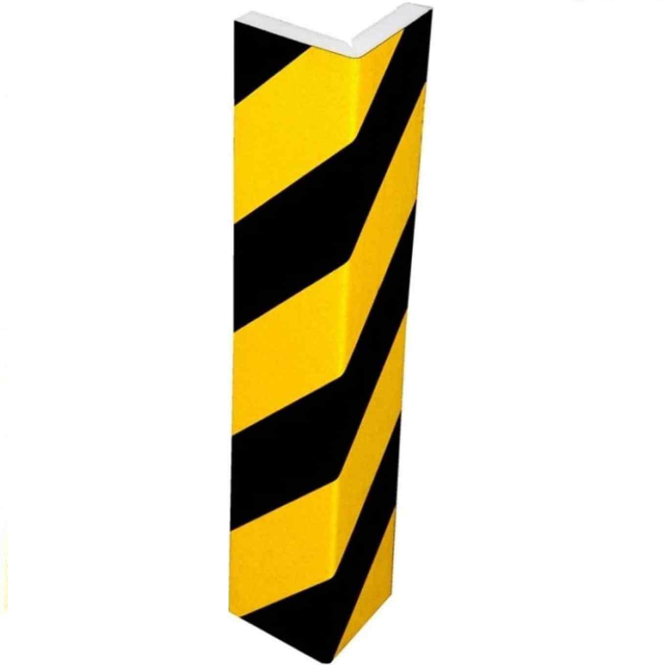 Protector de espuma adhesivo para Garaje 40x15 cm amarillo-negro - imagen 4