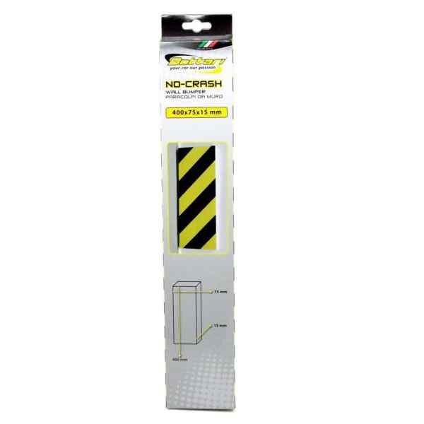 Protector de espuma adhesivo para Garaje 40x15 cm amarillo-negro - imagen 5