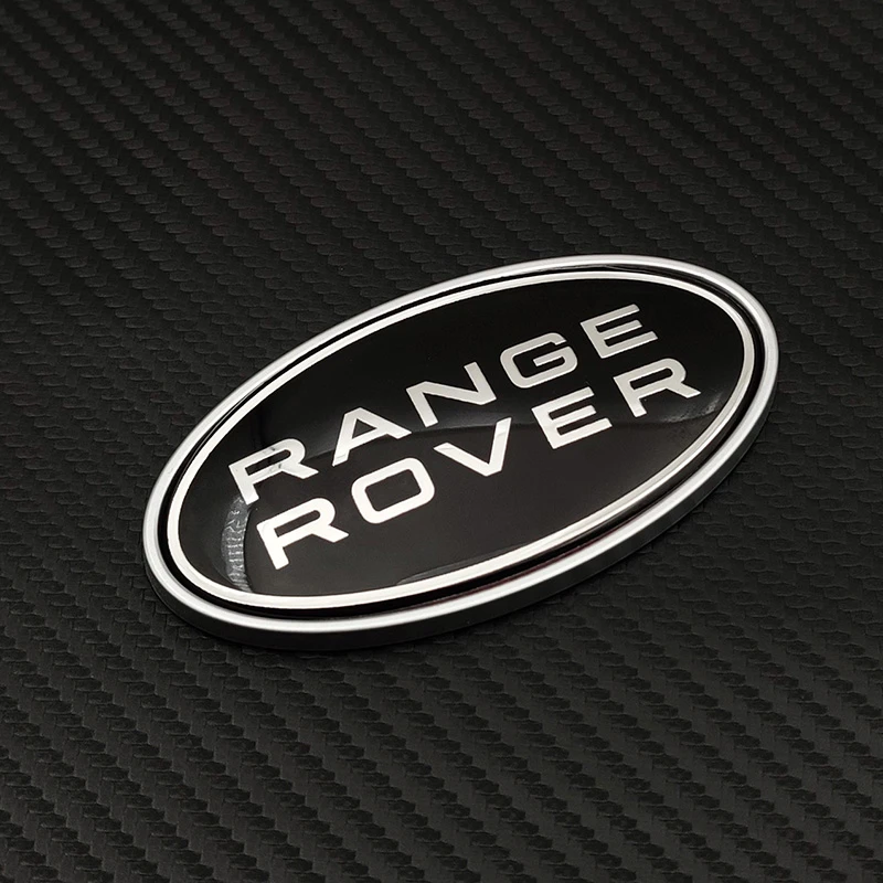 Emblema Adhesivo plastico compatible con Range Rover negro 90 mm - imagen 1