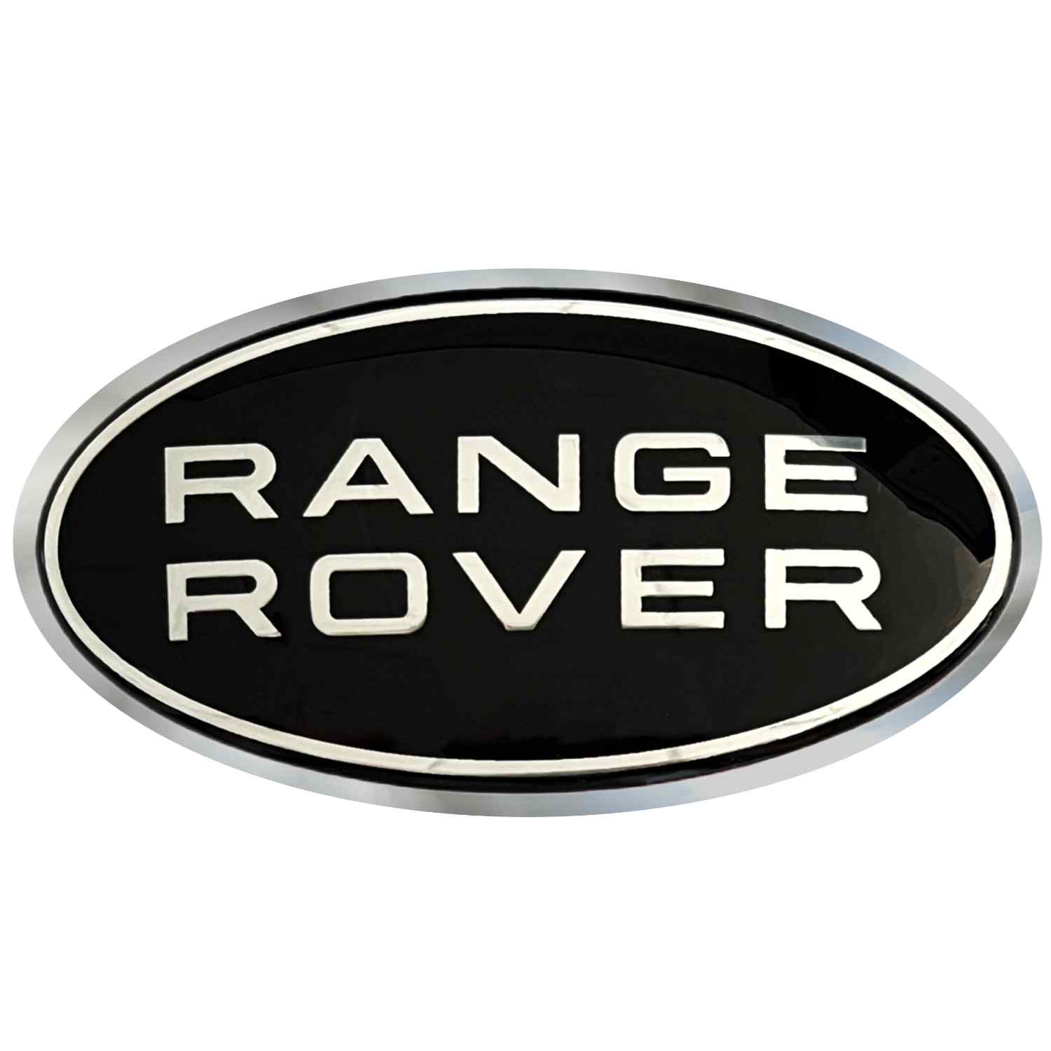 Emblema Adhesivo plastico compatible con Range Rover negro 90 mm - imagen 3