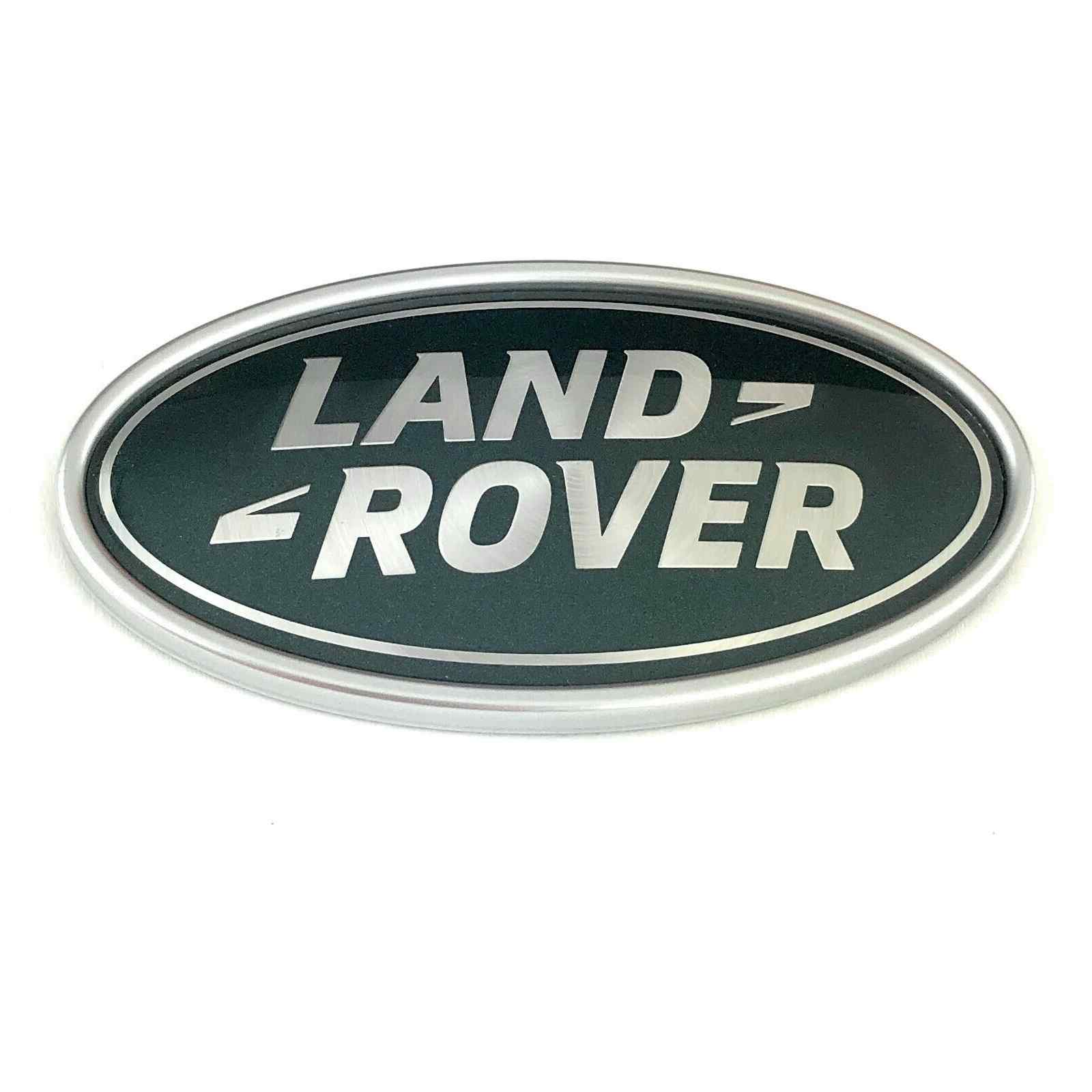 Emblema Adhesivo plastico compatible con Land Rover verde 90 mm - imagen 1