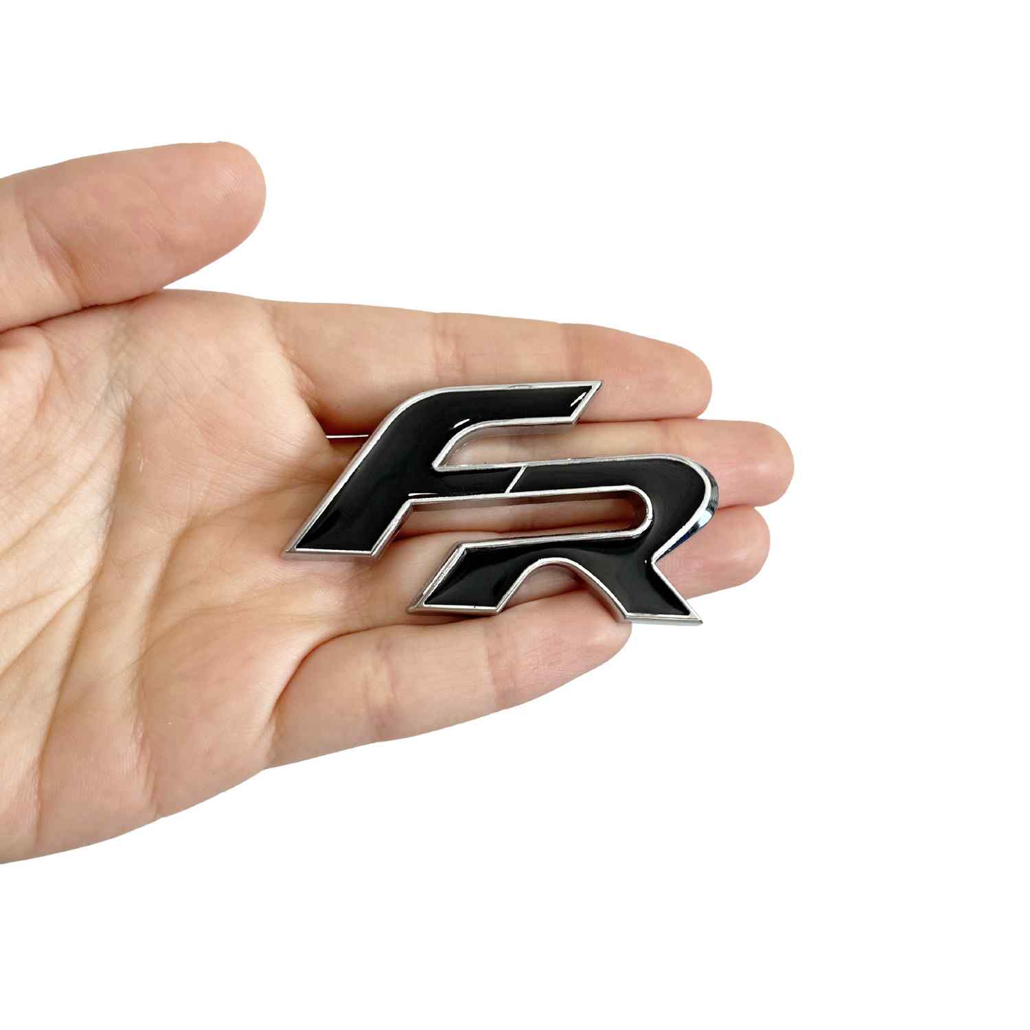Emblema FR para trasero compatible con Seat negro - imagen 2