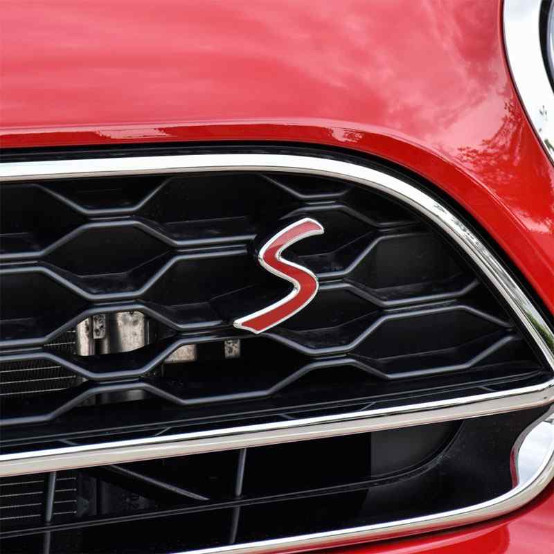 Emblema Logo S parrilla compatible con Mini plateado rojo - imagen 2