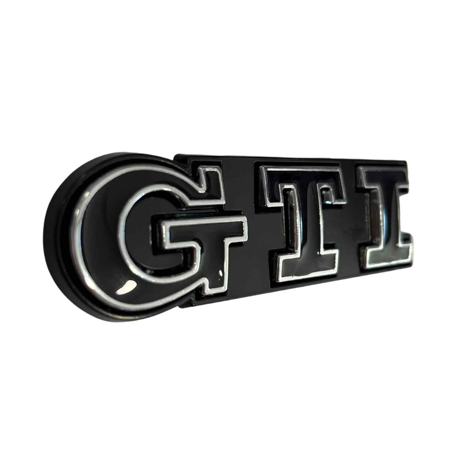 Emblema parrilla GTI compatible con VW negro - imagen 4