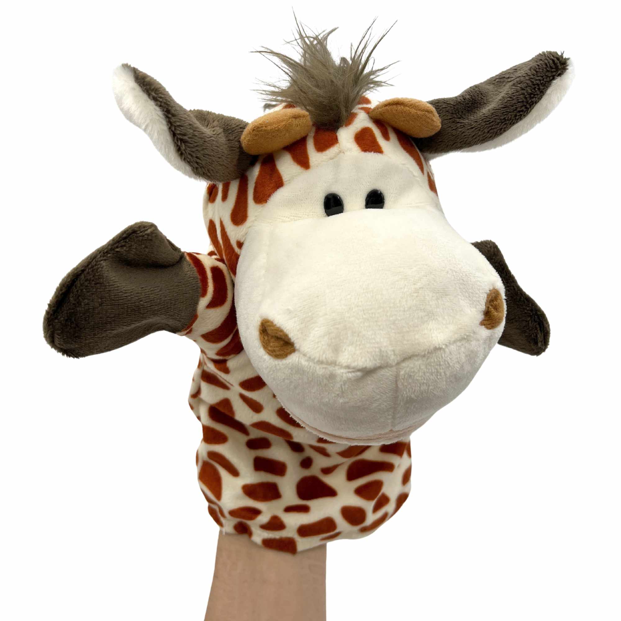 Marioneta mano peluche de Jirafa tipo 2 - imagen 1