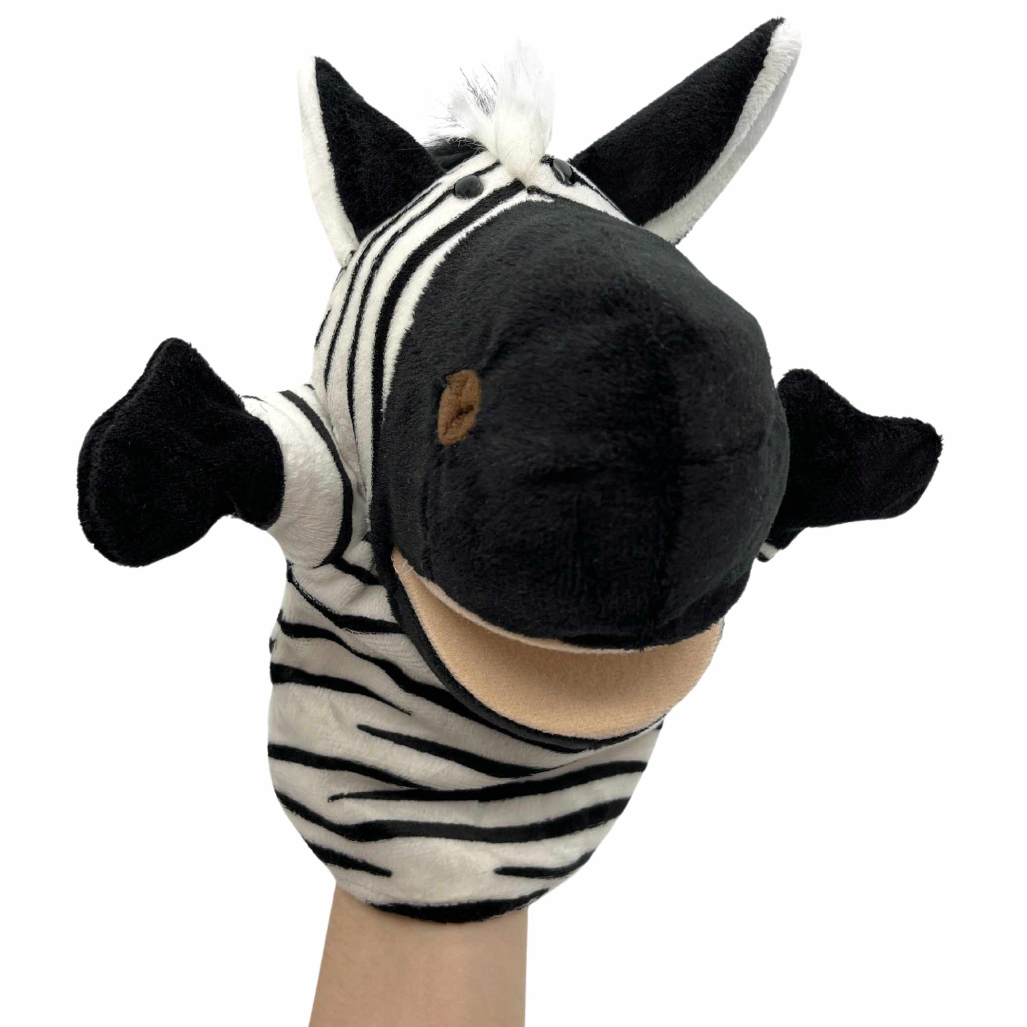 Marioneta mano peluche de Zebra - imagen 1