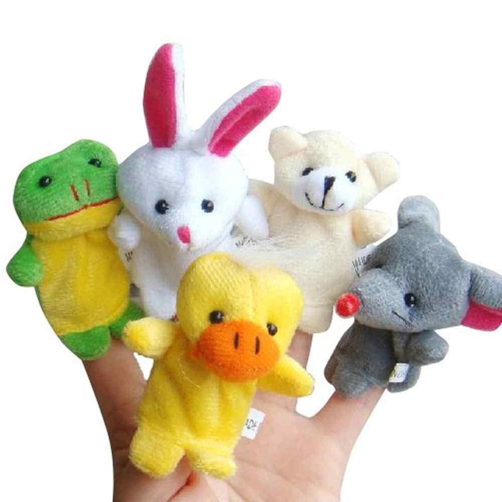 Marionetas dedos peluche animales 10 unidades - imagen 2