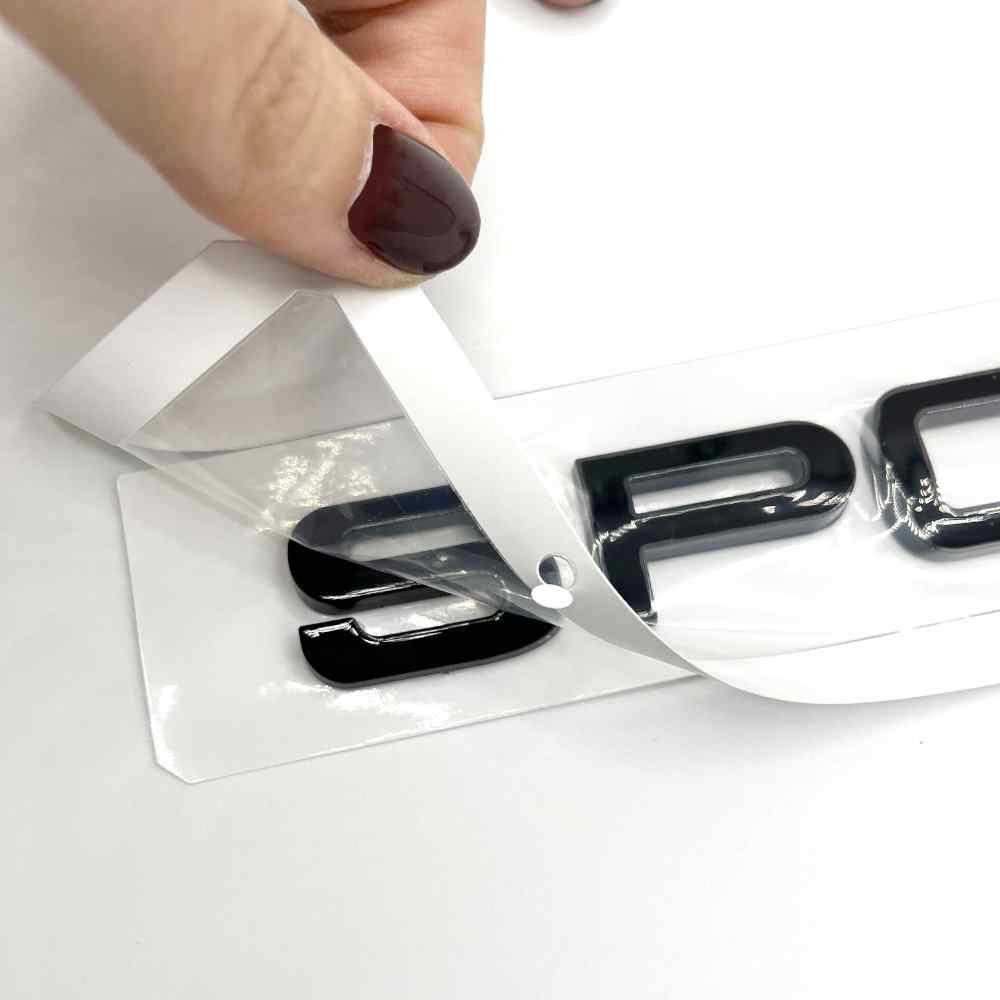 Emblema sport adhesivo Compatible con Land Rover Negro brillo - imagen 5