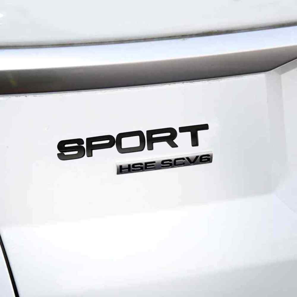 Emblema sport adhesivo Compatible con Land Rover Negro brillo - imagen 2