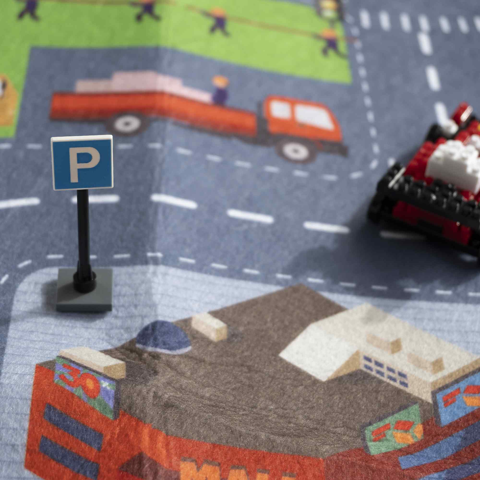 Señal trafico parking juguetes construccion - imagen 7