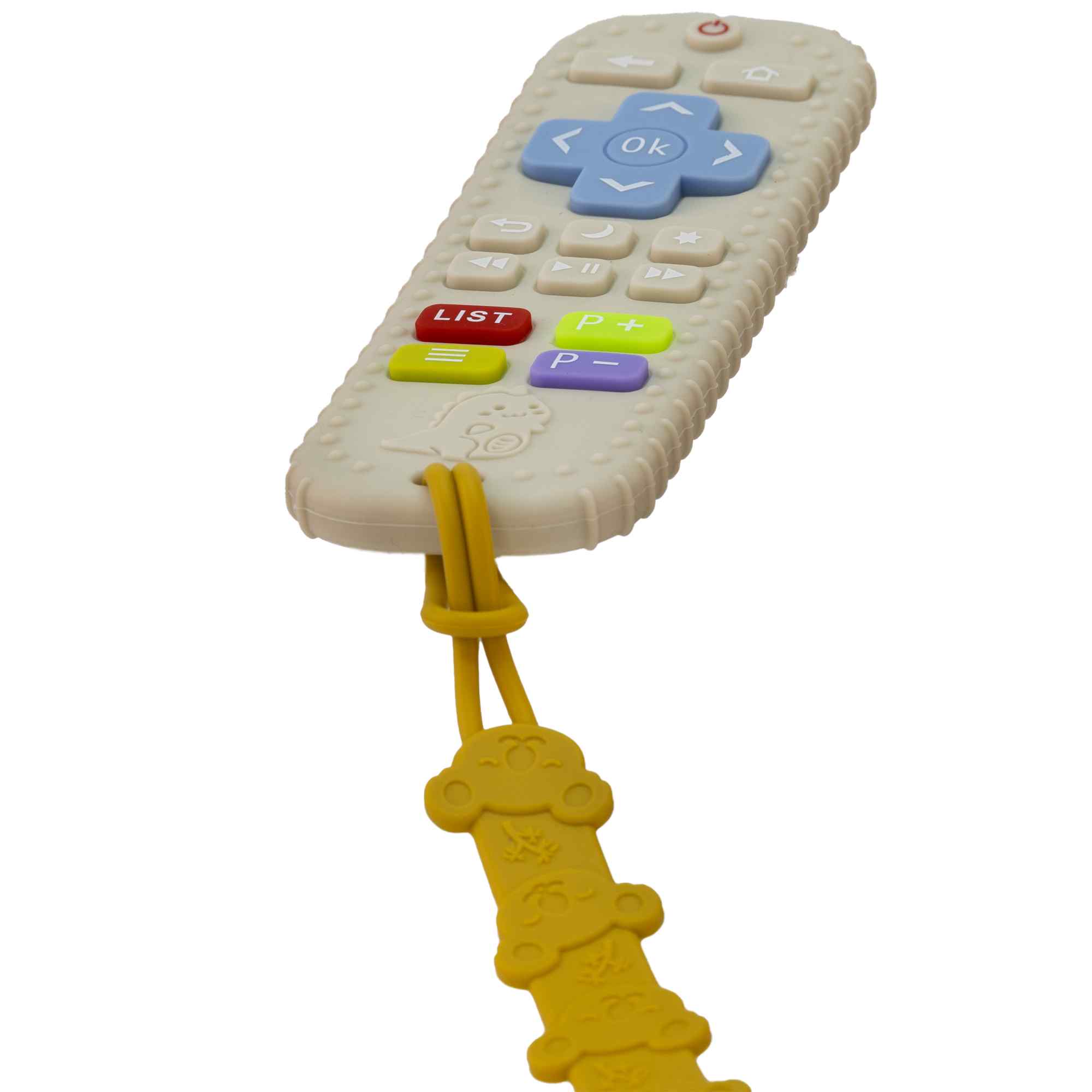 Juguete para bebe mando distancia Dentición Mordedores Silicona Beige - imagen 3